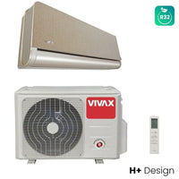 VIVAX H+ Design Gold 12000 BTU Klimagerät Split Klimaanlage 3D Swing A+++