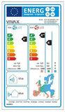 VIVAX R Design 18000 BTU + 3 m Komplett Montageset 5,57 KW Split Klimaanlage A++