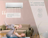 VIVAX Y Design 12000 BTU+3 m Komplett SET 3,5KW Split Klimaanlage inkl WIFI A+++