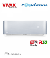 VIVAX R Design SILVER 12000 BTU+9 m Montageset Klimagerät Split Klimaanlage A+++