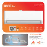 VIVAX R Design PRO 24000 BTU WIFI Ready 7 KW Klimagerät Split Klimaanlage A++3
