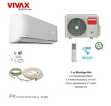 VIVAX R Design 9000 BTU + 3 m Montageset 2,6 KW Split Klimaanlage A +++