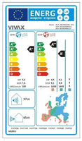 VIVAX R Design 18000 BTU + 5 m Komplett Montageset 5,57 KW Split Klimaanlage A++