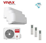 VIVAX Multisplit R Design 3 x 2,6 KW WIFI inklusive Klimagerät Klimaanlage R32