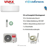 VIVAX R Design 24000 BTU + 10 m Komplett Montageset 7 KW Split Klimaanlage A++