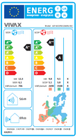 VIVAX Deckenkassette Multisplit 5 x 3,5 KW 4 Wege Klimaanlage Wandfernb. + WIFI