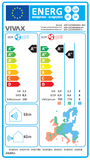 VIVAX H+ Design GOLD + 6 m Komplett SET Klimagerät Klimaanlage 3D Swing A+++