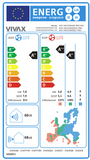 VIVAX R Design PRO 24000 BTU WIFI Ready 7 KW Klimagerät Split Klimaanlage A++8