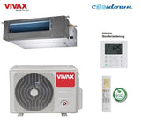 VIVAX Kanal Split Klimagerät 7 KW Schacht Klimaanlage Wandfernbed. WIFI Ready