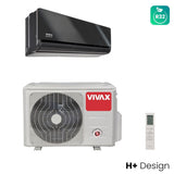 VIVAX H+ Design Gray Mirror 18000 BTU Klimagerät Split Klimaanlage 3D Swing A++