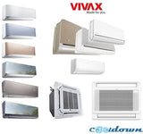VIVAX S Design PRO 9000BTU + 10 m Komplett Montageset Split Klimaanlage UV Lampe