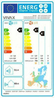 VIVAX V DESIGN GOLD 12000 BTU 3,8 KW Klimagerät Split Klimaanlage R32 A+++