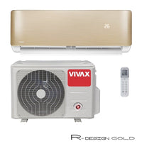 VIVAX R Design GOLD 12000 BTU WIFI READY 3,8KW Klimagerät Split Klimaanlage A+++