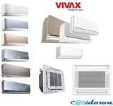VIVAX Flur-Truhe 9000 BTU + 10 m Montageset 2,6 KW Split Klimaanlage A+++