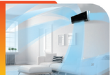 VIVAX V Design Gray Mirror 9000BTU+6 m Komplett SET 2,6KW Split Klimaanlage A+++