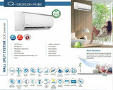 VIVAX Q Design+Montage Set 9 m 2,6 KW 9000 BTU Klimagerät Split Klimaanlage A++