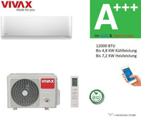 VIVAX Y Design 12000 BTU 3,5 KW Klimagerät Split Klimaanlage A+++ Kühlen &Heizen