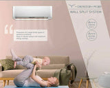 VIVAX Y Design 12000 BTU + 9 m Montageset 3,5KW Split Klimaanlage inkl WIFI A+++