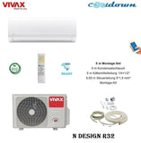 VIVAX N Design Klimagerät 18000 BTU + 5 m Montageset Split Klimaanlage A++