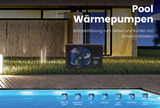 VIVAX Pool Wärmepumpe Heizen Kühlen  12 KW