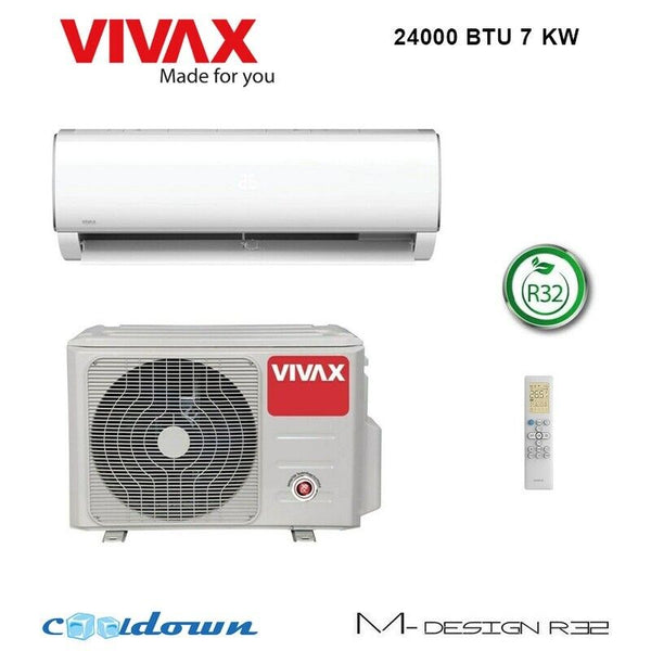 VIVAX M Design 24000 BTU 7 KW WIFI READY Klimagerät Split Klimaanlage R32 A++