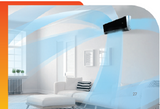 VIVAX V Design Gray Mirror 9000BTU+2 m Komplett SET 2,6KW Split Klimaanlage A+++