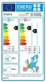 VIVAX Q Design+Montage SET 3 m 3,82KW 12000BTU Klimagerät Split Klimaanlage