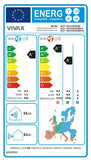 VIVAX M Design 18000 BTU + 2 m Komplett Montageset 5,57 KW Split Klimaanlage R32