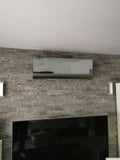 VIVAX V Design Gray Mirror 12000 BTU + 3 m Montageset Split Klimaanlage A+++